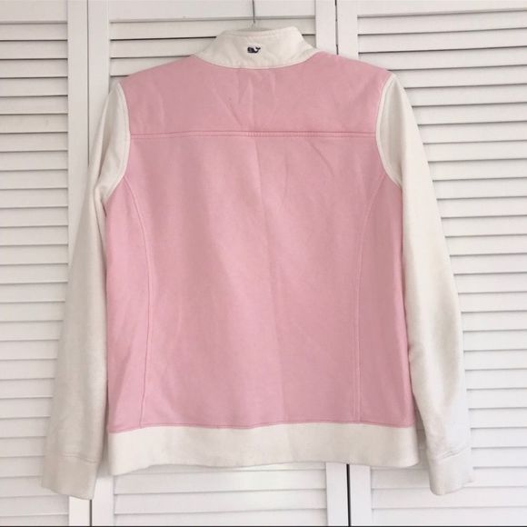 Vineyard Vines NWOT Pink/Cream Colorblock Shep Shirt Size XXS - Picture 5 of 13